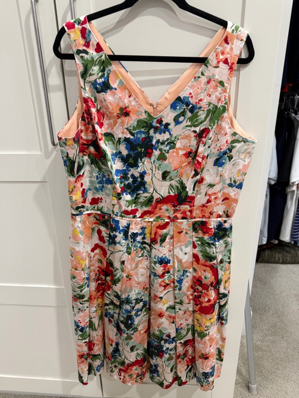 Tahari floral party dress